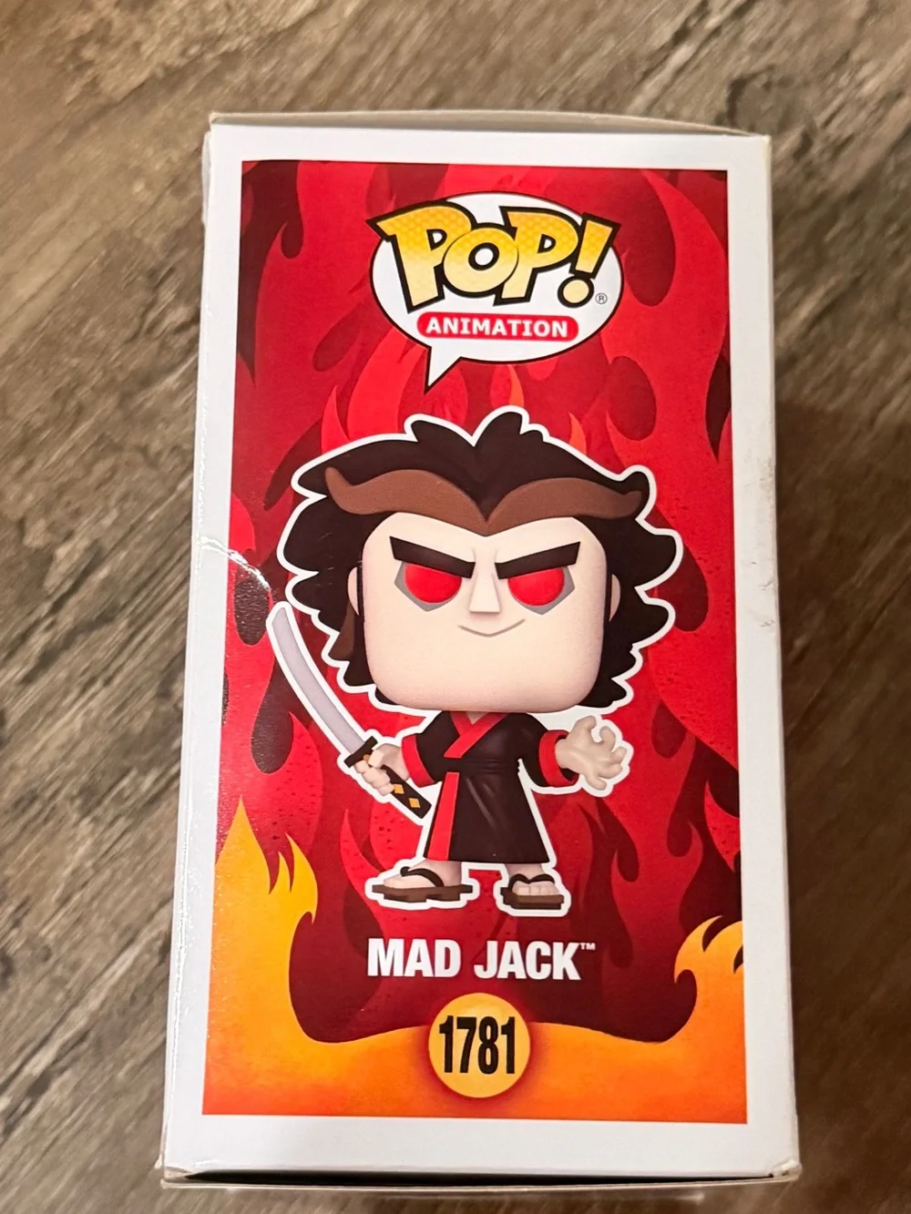 New Funko Pop! Mad Jack Vinyl Figure - Black & Red